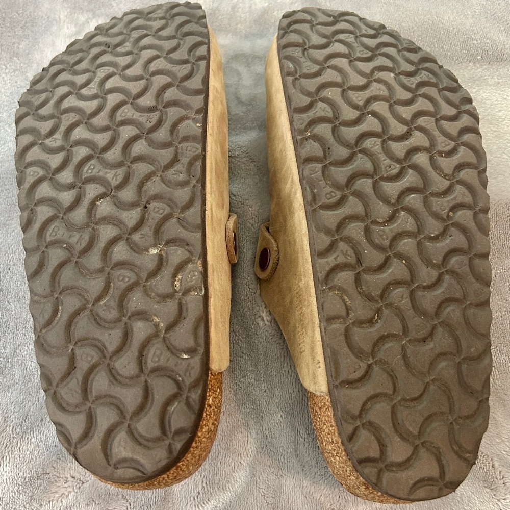 Birkenstock Women’s Suede Boston Clogs - Picture 8 of 10